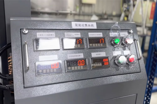 Sistema de recolección de gases de escape